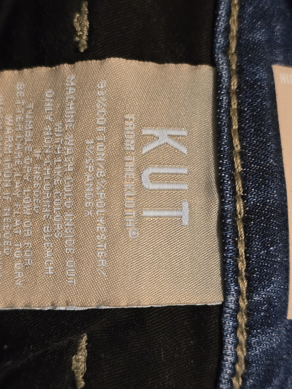 Kut from the Kloth Kelsey Fab Ab Ankle Flare Size 12 NWOT - Picture 6 of 9